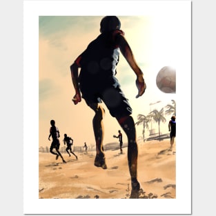 Beach Soccer Posters and Art